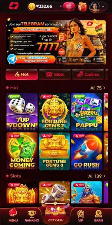 IS7 Game dashboard with modern gaming features